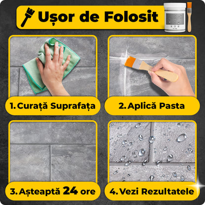 Pastă impermeabilă etanșare 100g + Perie de aplicare CADOU