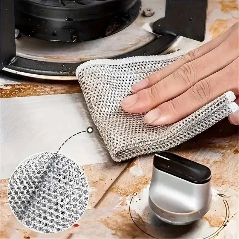 Set Lavete Dublu Abrazive pentru Vase